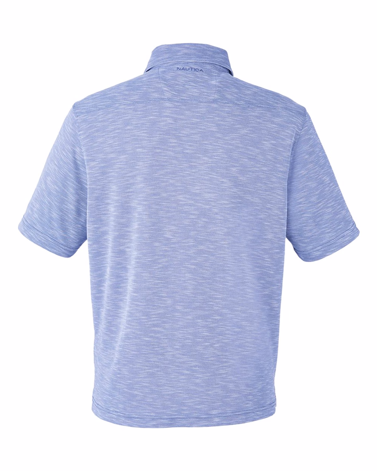 Custom Nautica Men's Sun Surfer Slub Polo - Vintage Mavi - back