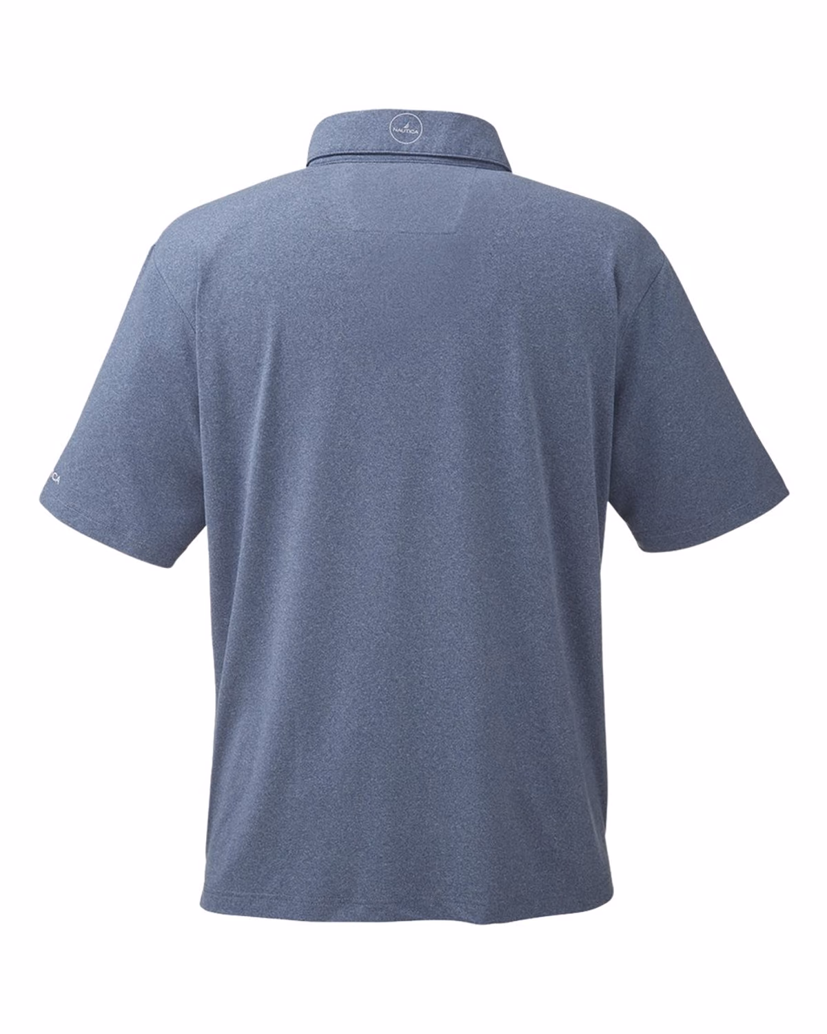 Custom Nautica Men's Saltwater Polo - Faded Navy - back
