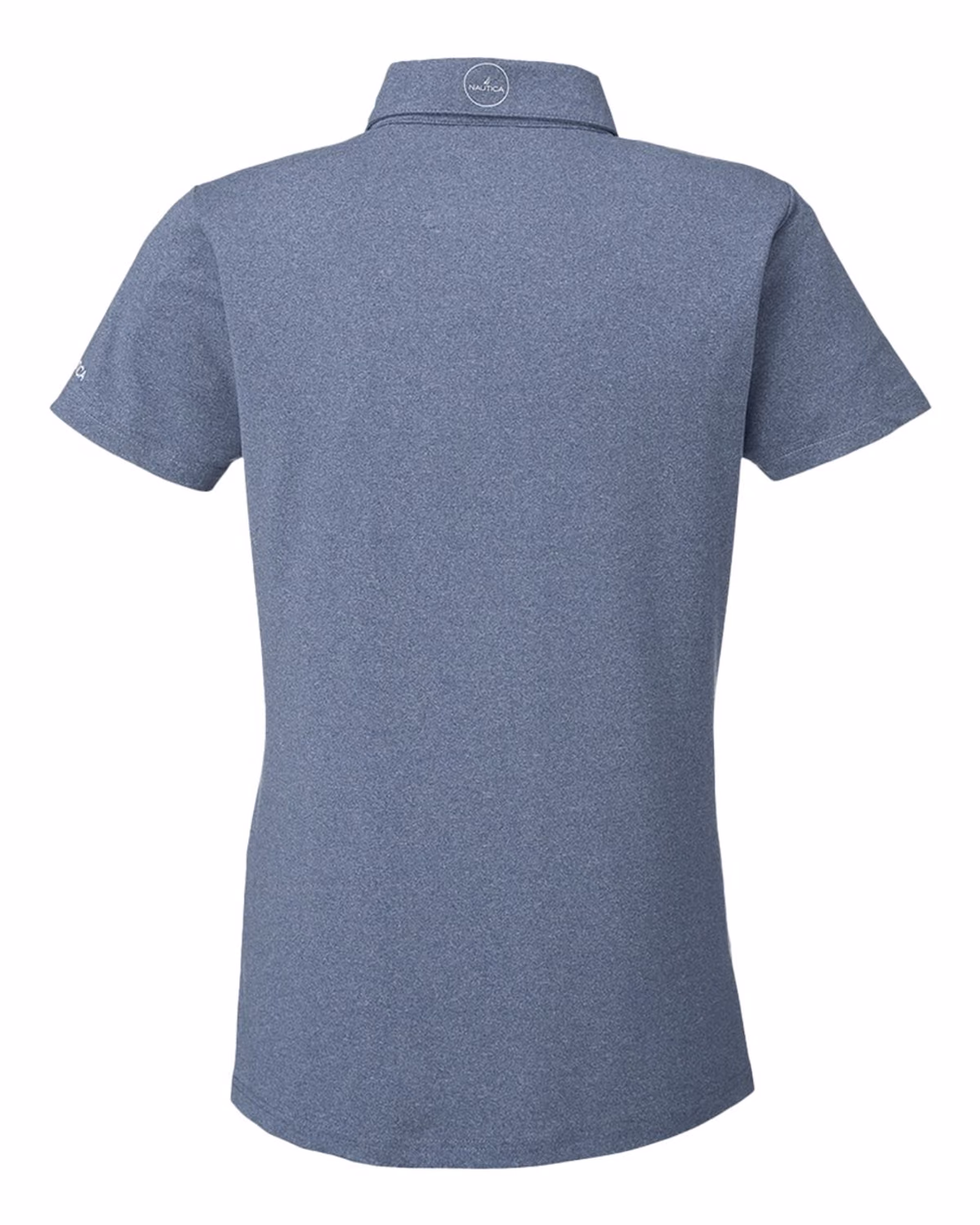 Custom Nautica Women's Saltwater Polo - Faded Navy - back