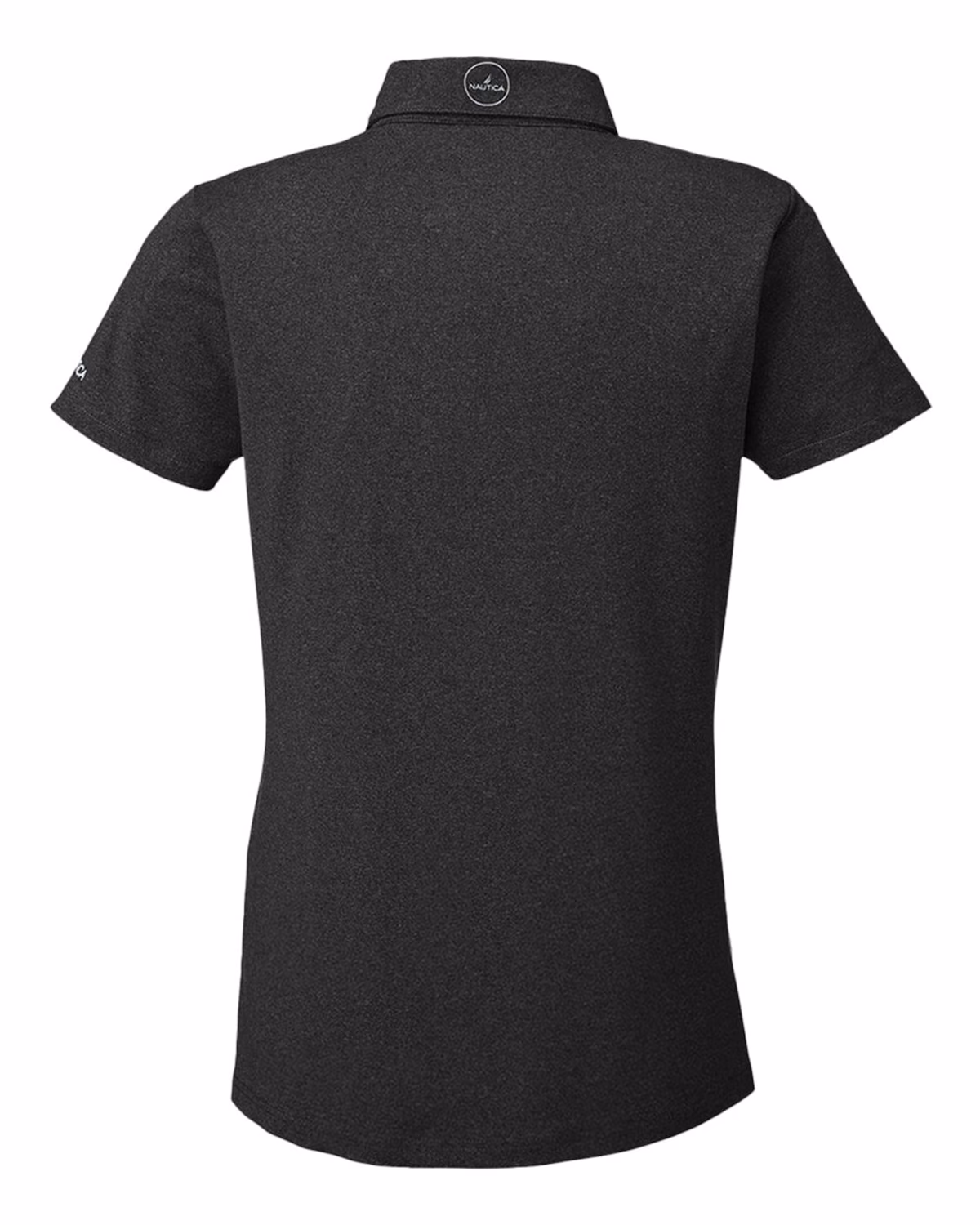 Custom Nautica Women's Saltwater Polo - Onyx - back