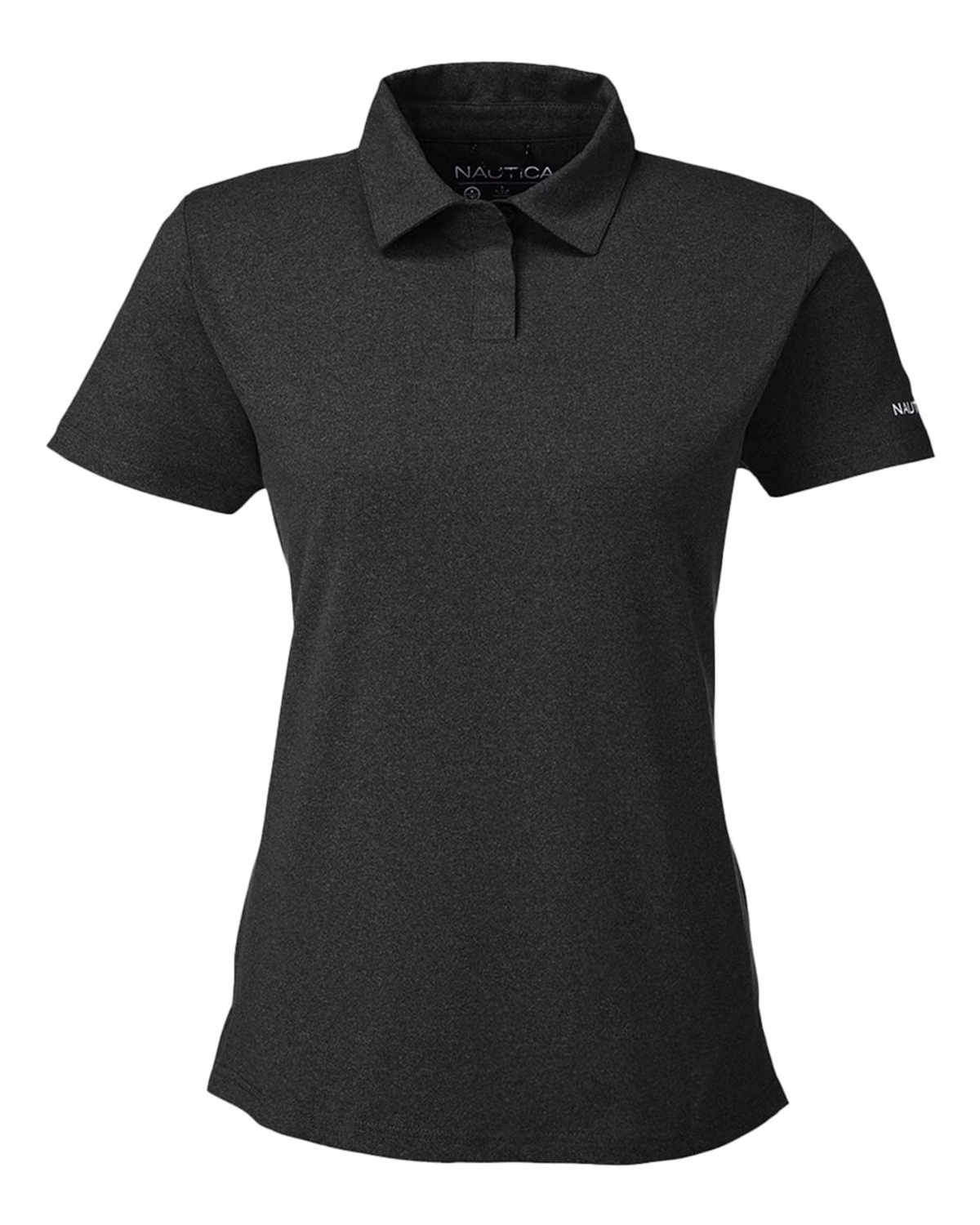 Nautica Women's Saltwater Polo - Onyx - front