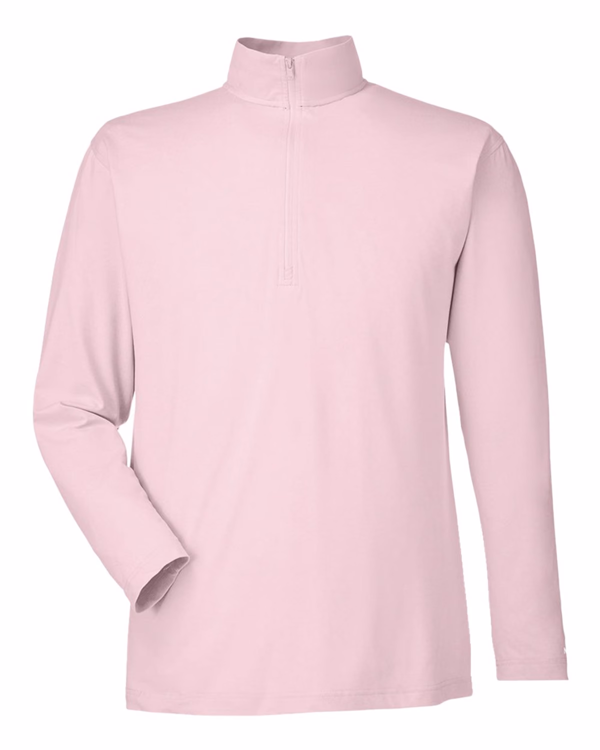 Nautica Men's Saltwater Quarter-Zip Pullover - Sunset Pink - front