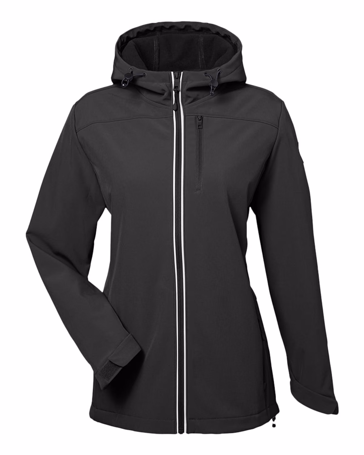 Nautica Women's Wavestorm Hooded Soft Shell Jacket
