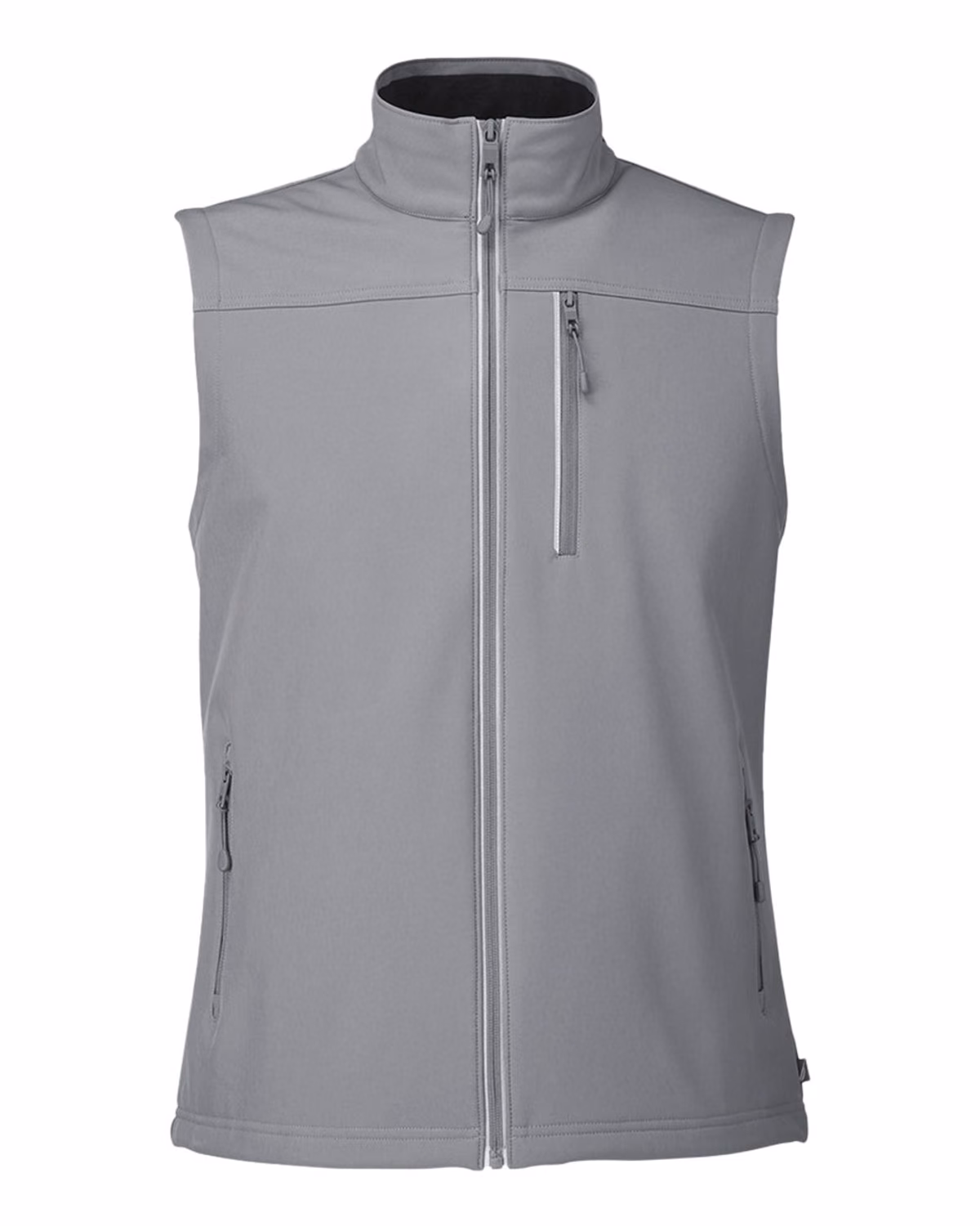 Nautica Men's Wavestorm Soft Shell Vest - Graphite - front