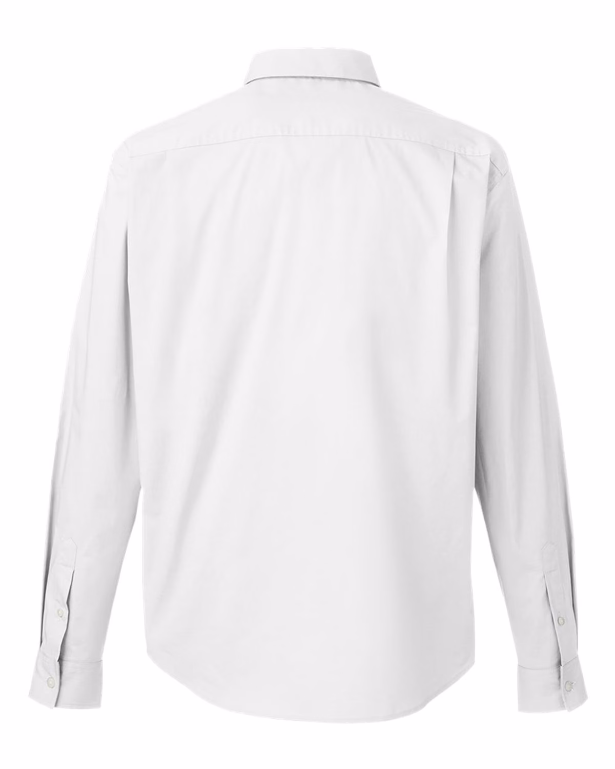 Custom Nautica Men's Staysail Shirt - White - back