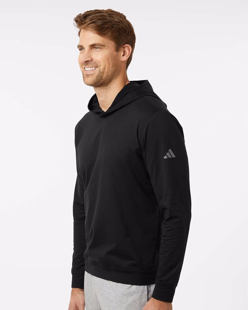 Custom Adidas Men's Ultimate365 Elevated Hoodie - Black side
