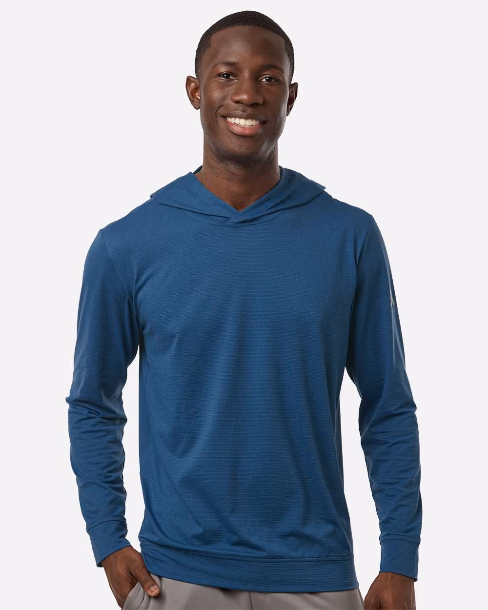 Adidas Men's Ultimate365 Elevated Hoodie - Dusky Petrol front