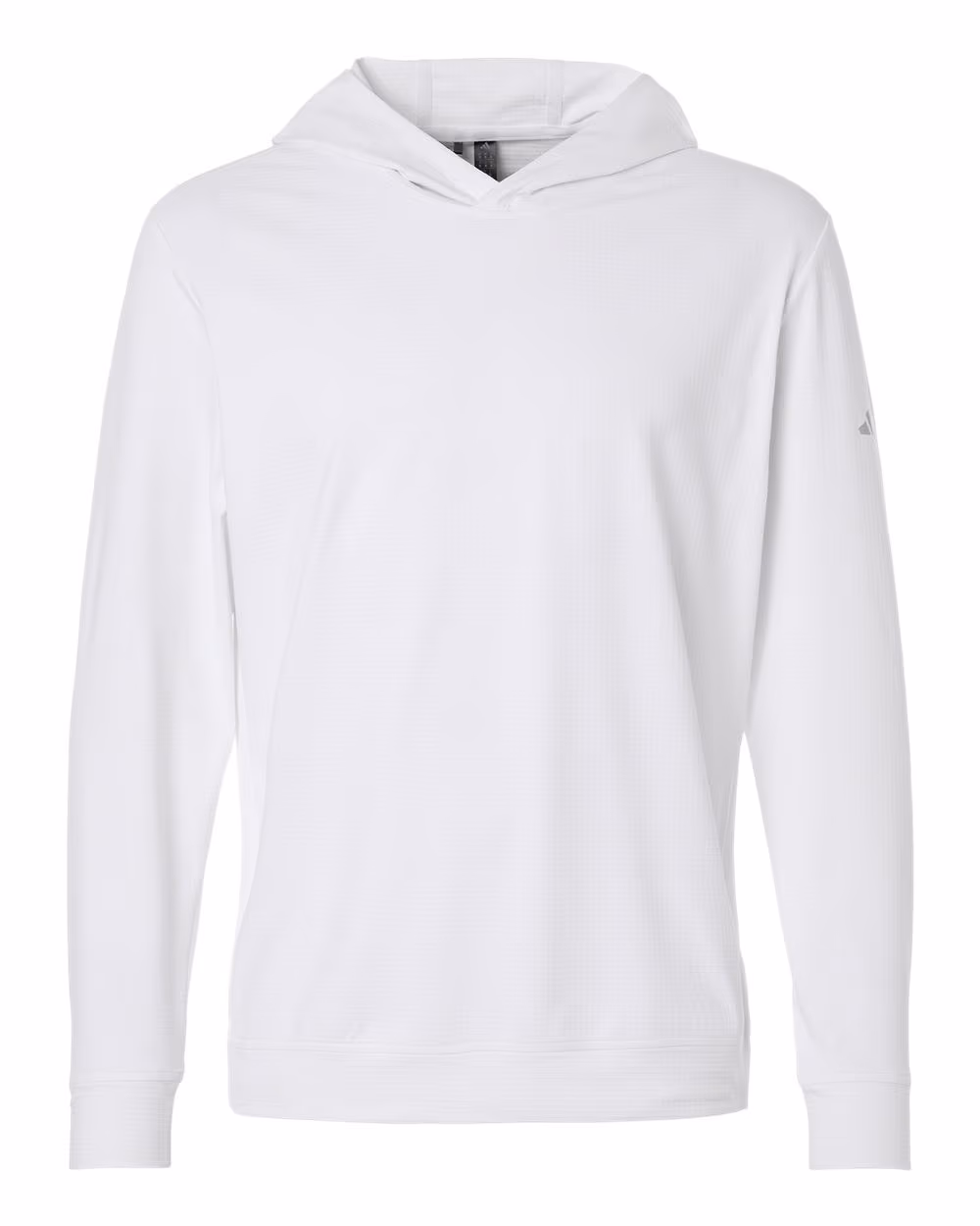 Custom Adidas Men's Ultimate365 Elevated Hoodie - White flat front