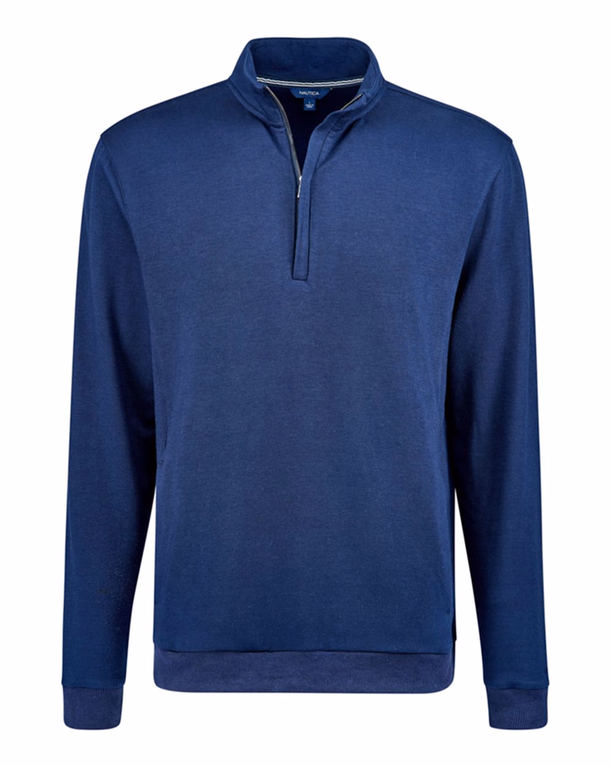 Nautica Unisex Explorer Fleece Quarter-Zip Pullover - Navy - front