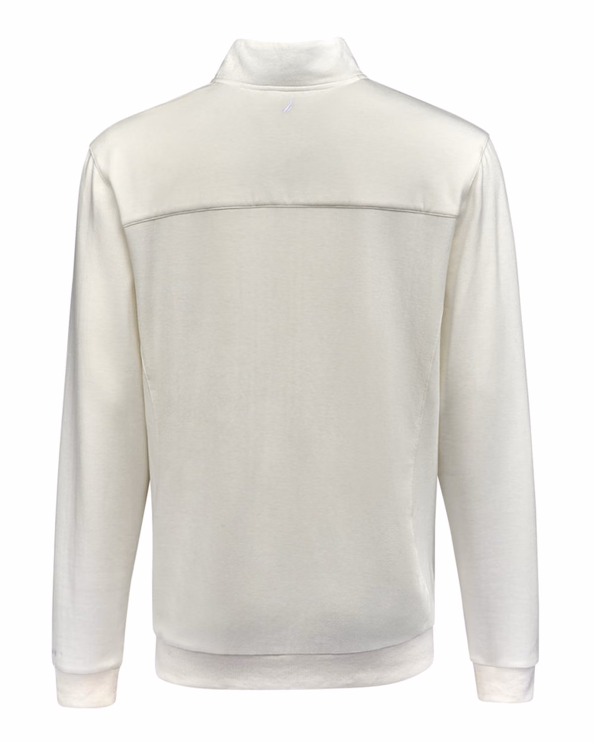 Custom Nautica Unisex Explorer Fleece Quarter-Zip Pullover - Opal - back