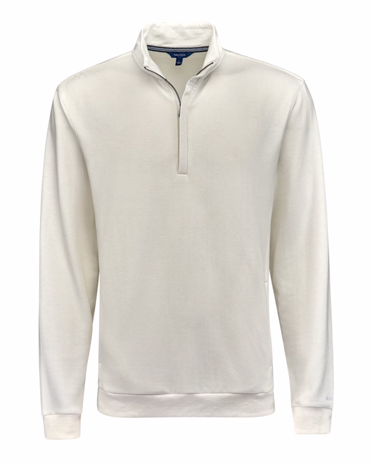 Nautica Unisex Explorer Fleece Quarter-Zip Pullover - Opal - front