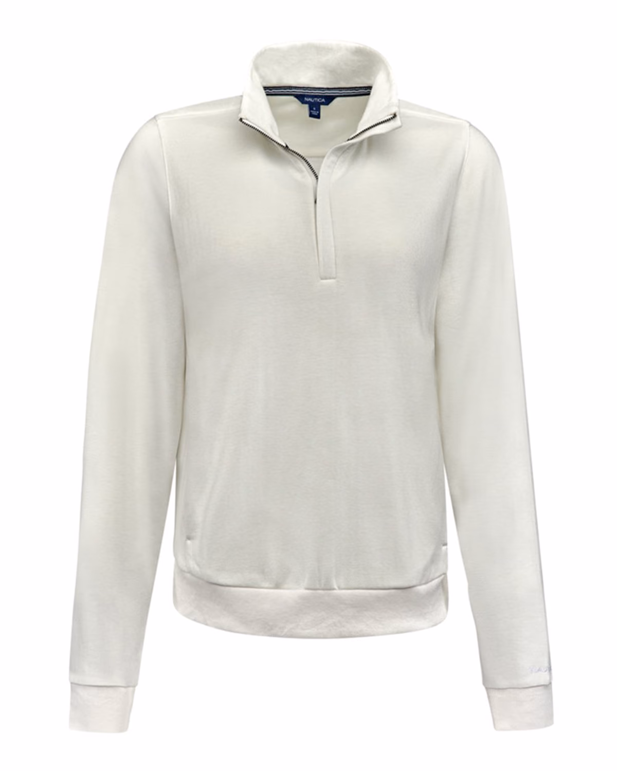 Nautica Women's Explorer Fleece Quarter-Zip Pullover - Opal - front