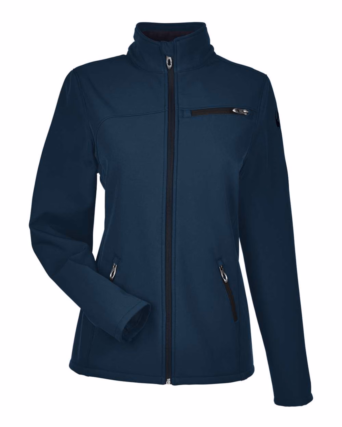 Spyder Women's Transport Soft Shell Jacket - Frontier/ Black - front