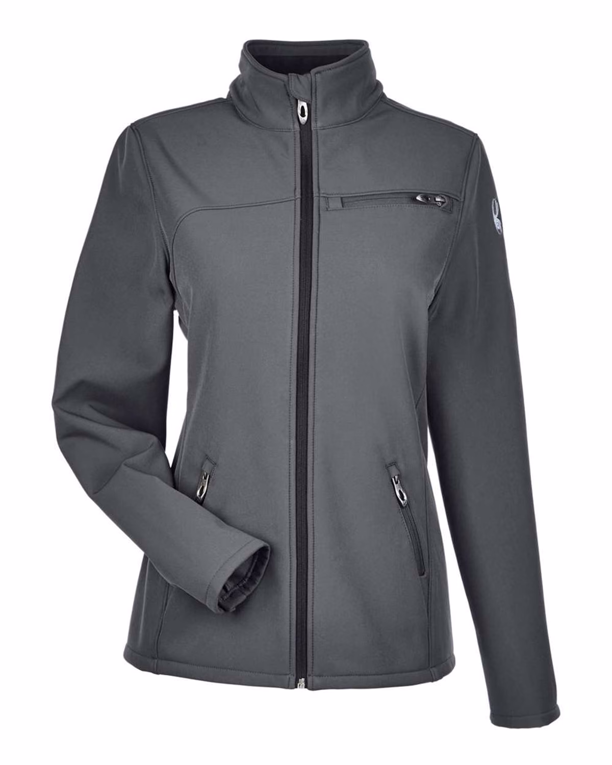 Spyder Women's Transport Soft Shell Jacket - Polar/ White - front