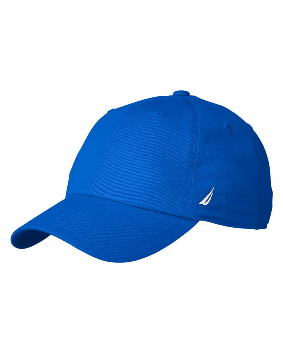 Custom Nautica J-Class Baseball Cap - Royal - direct side