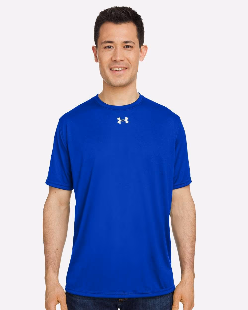 Under Armour Men's Team Tech™ T-Shirt - Royal/ White front