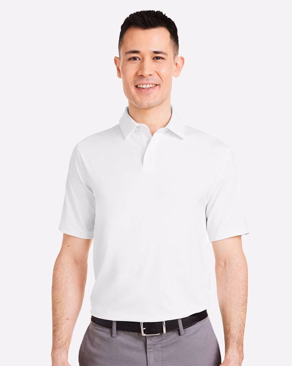 Under Armour Men's Recycled Polo - White/ White front