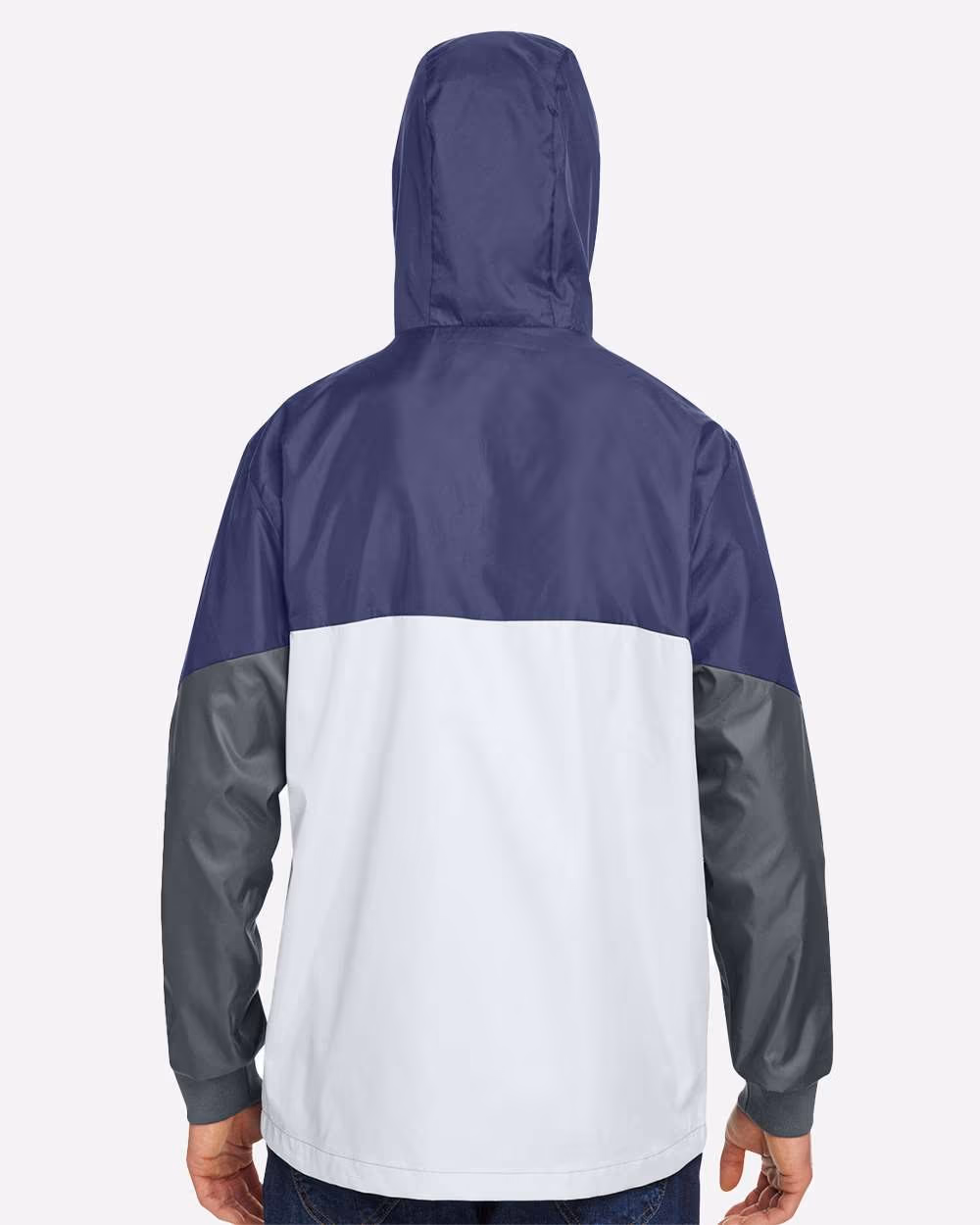 Custom Under Armour Men's Team Legacy Jacket - Navy/ Navy back