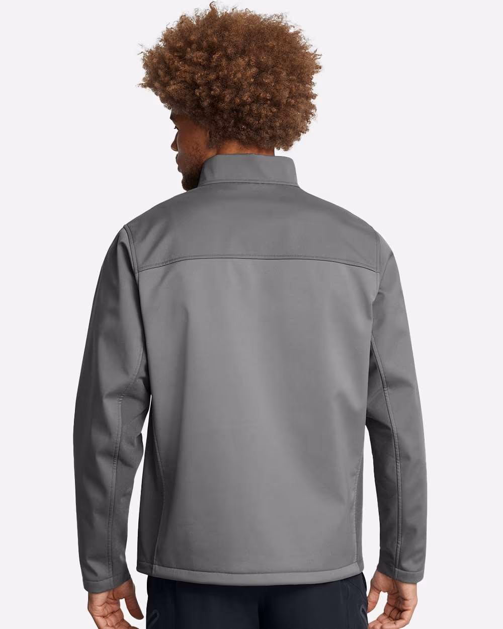 Custom Under Armour Men's ColdGear® Infrared Shield 2.0 Jacket - Castlerock Grey back