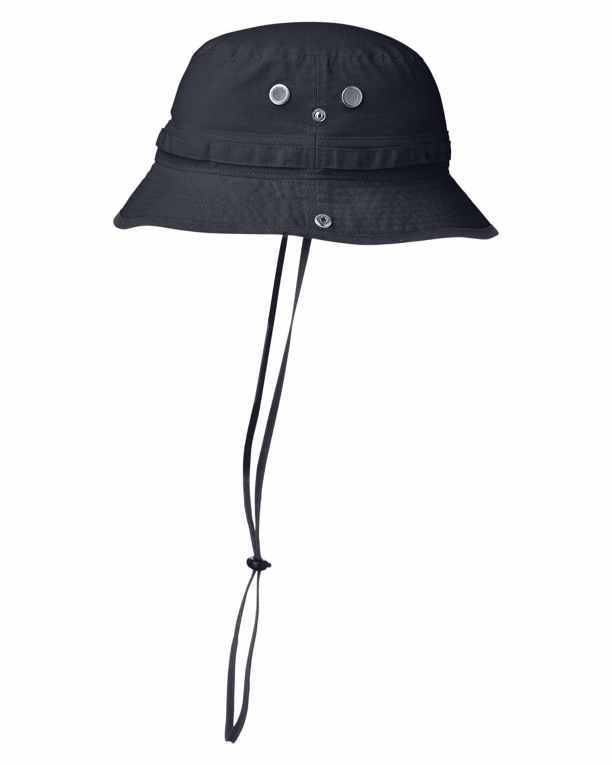 Custom Nautica Bucket Hat - Black - direct side
