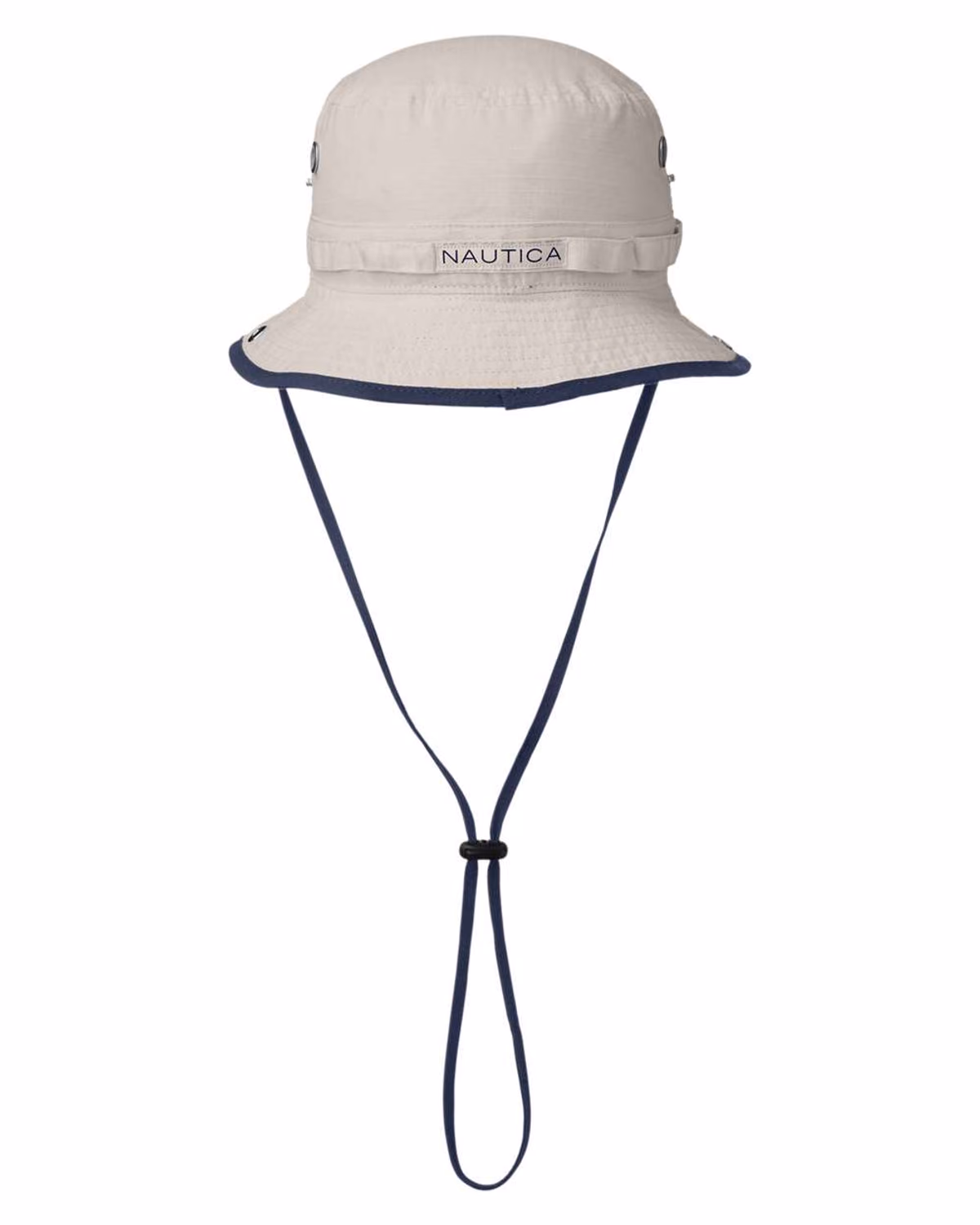 Custom Nautica Bucket Hat - Stone - back