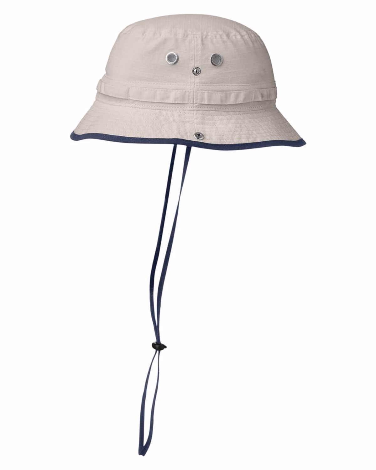 Custom Nautica Bucket Hat - Stone - direct side