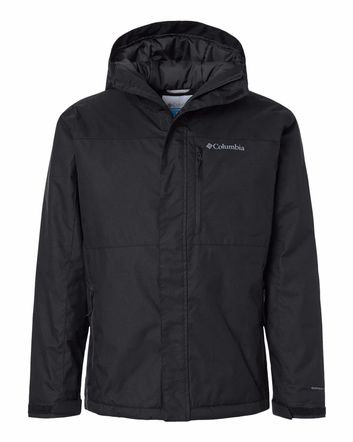 Columbia Men's Tipton Peak™ III Insulated Hooded Jacket - Black - front