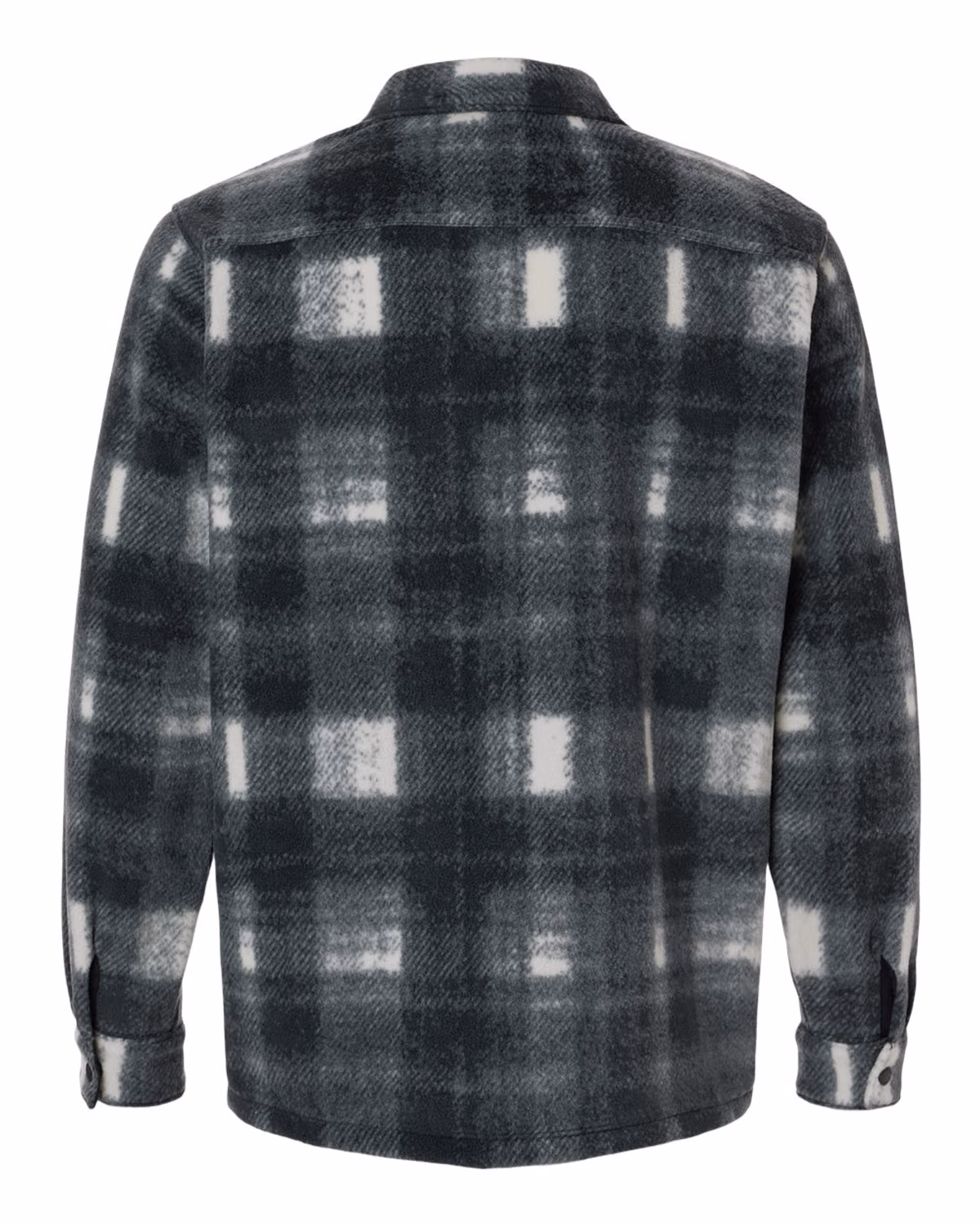 Columbia Men's Steens Mountain™ Printed Shirt Jacket II - Chalk Omblur - back