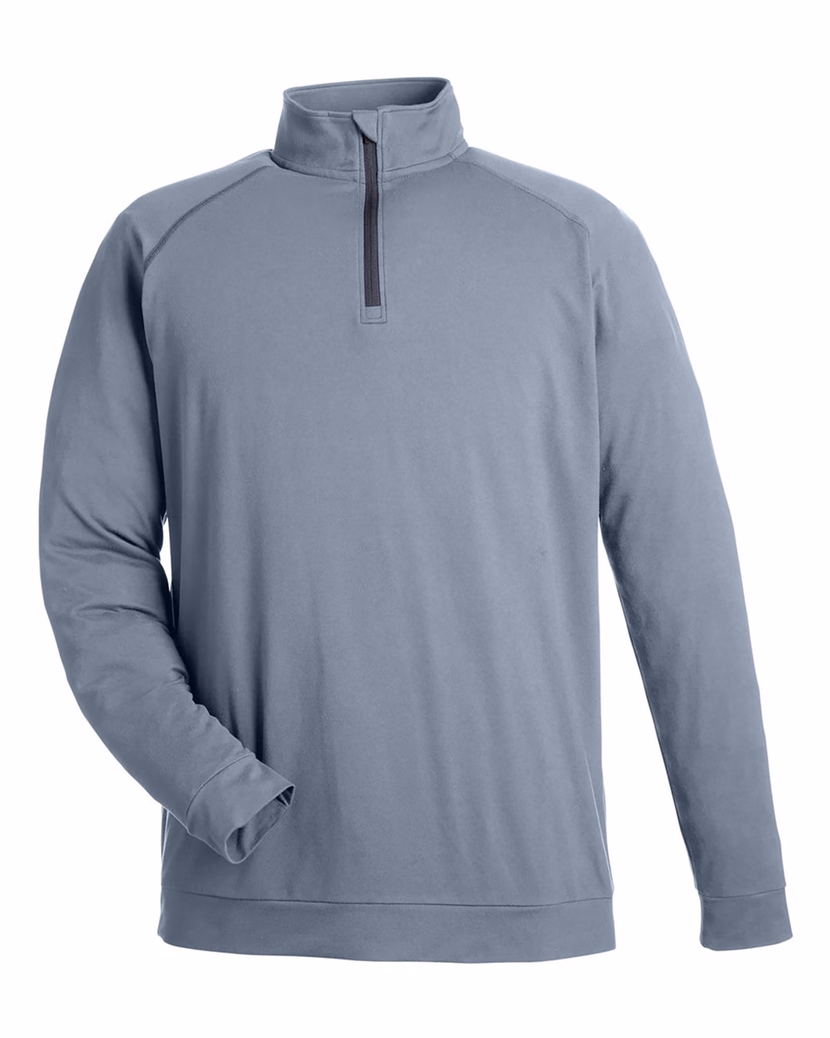 Swannies Men's Colt Quarter-Zip Pullover - Graphite - front