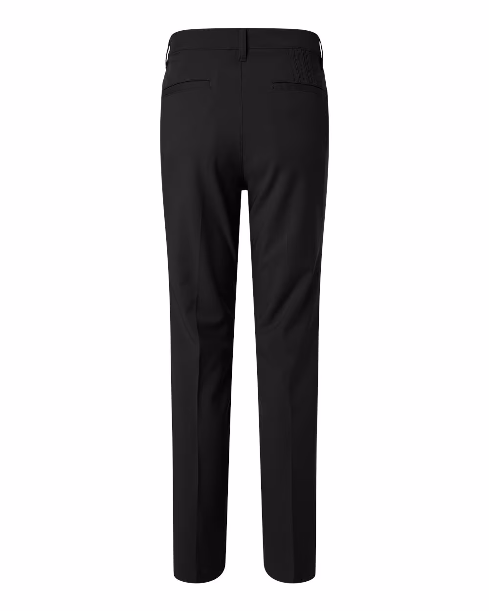 Custom Adidas Men's Golf Tapered Pants - Black flat back