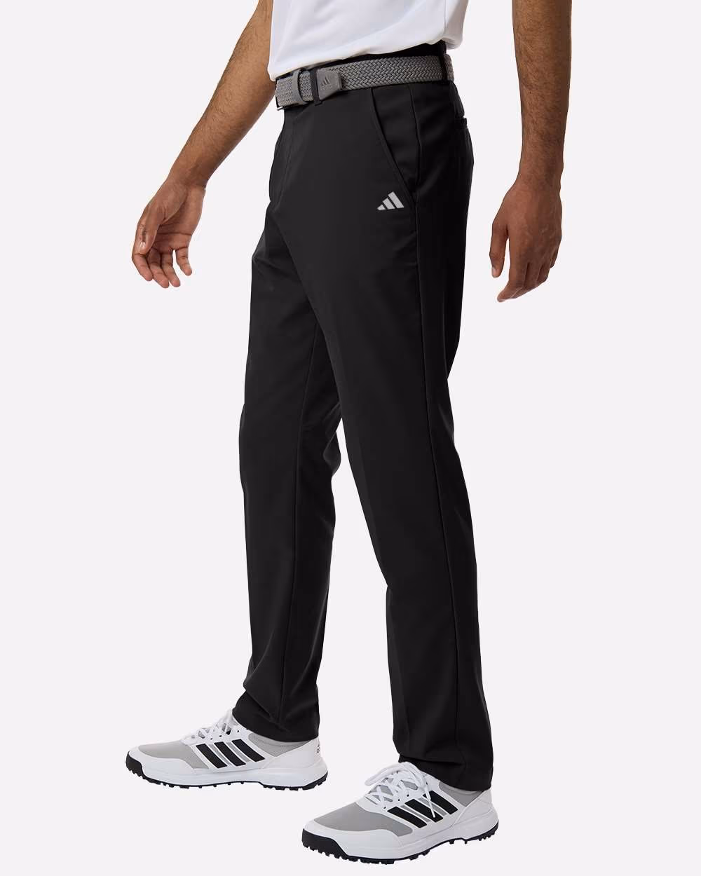 Custom Adidas Men's Golf Tapered Pants - Black side