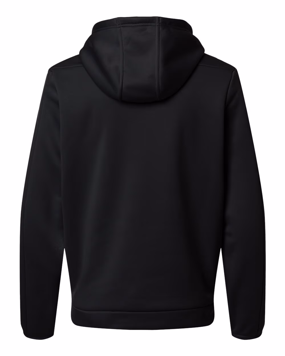 Custom Under Armour Men's Armour Fleece Pro Hooded Full-Zip - Black/ White back