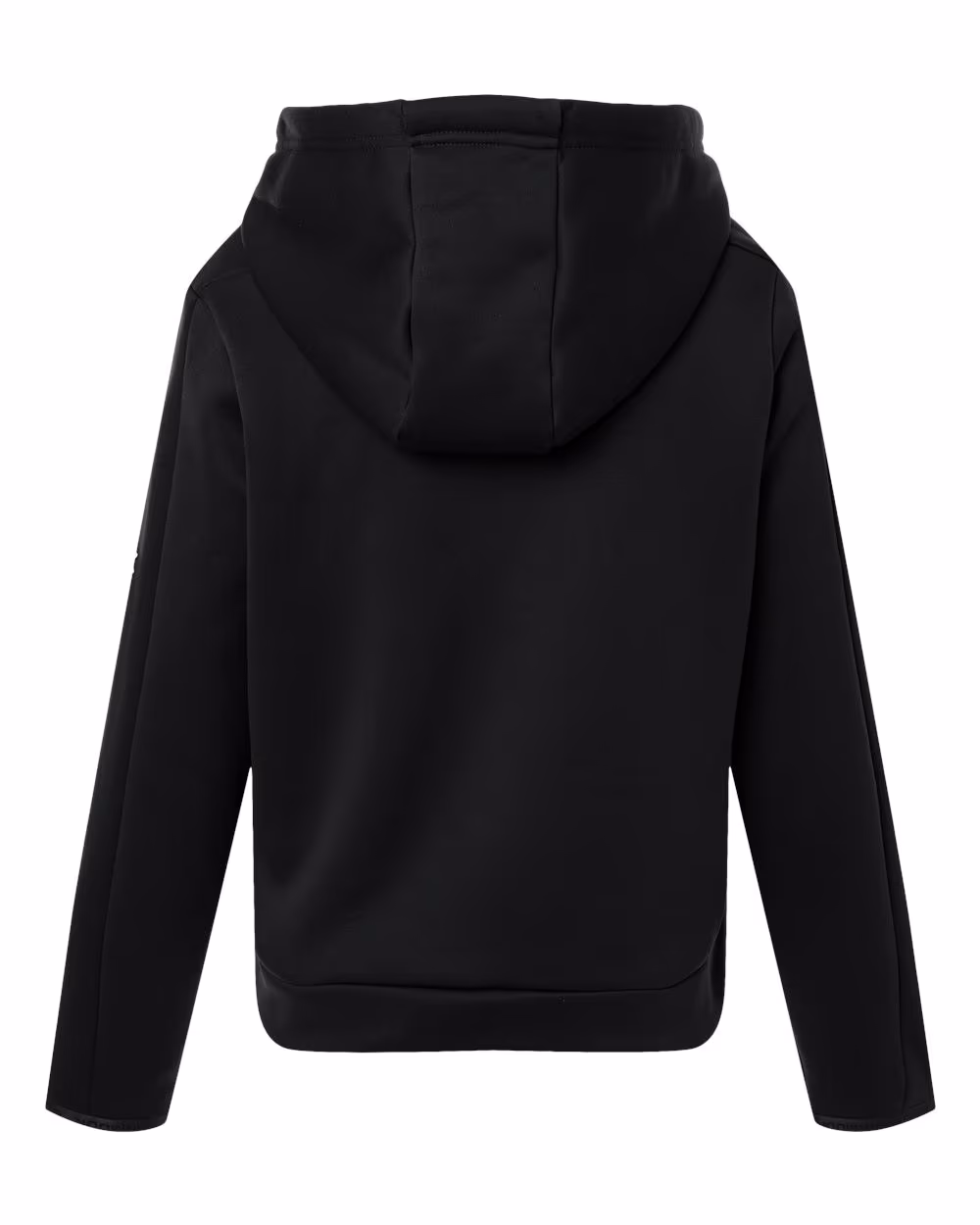 Custom Under Armour Women's Armour Fleece Pro Hooded Full-Zip - Black/ White back