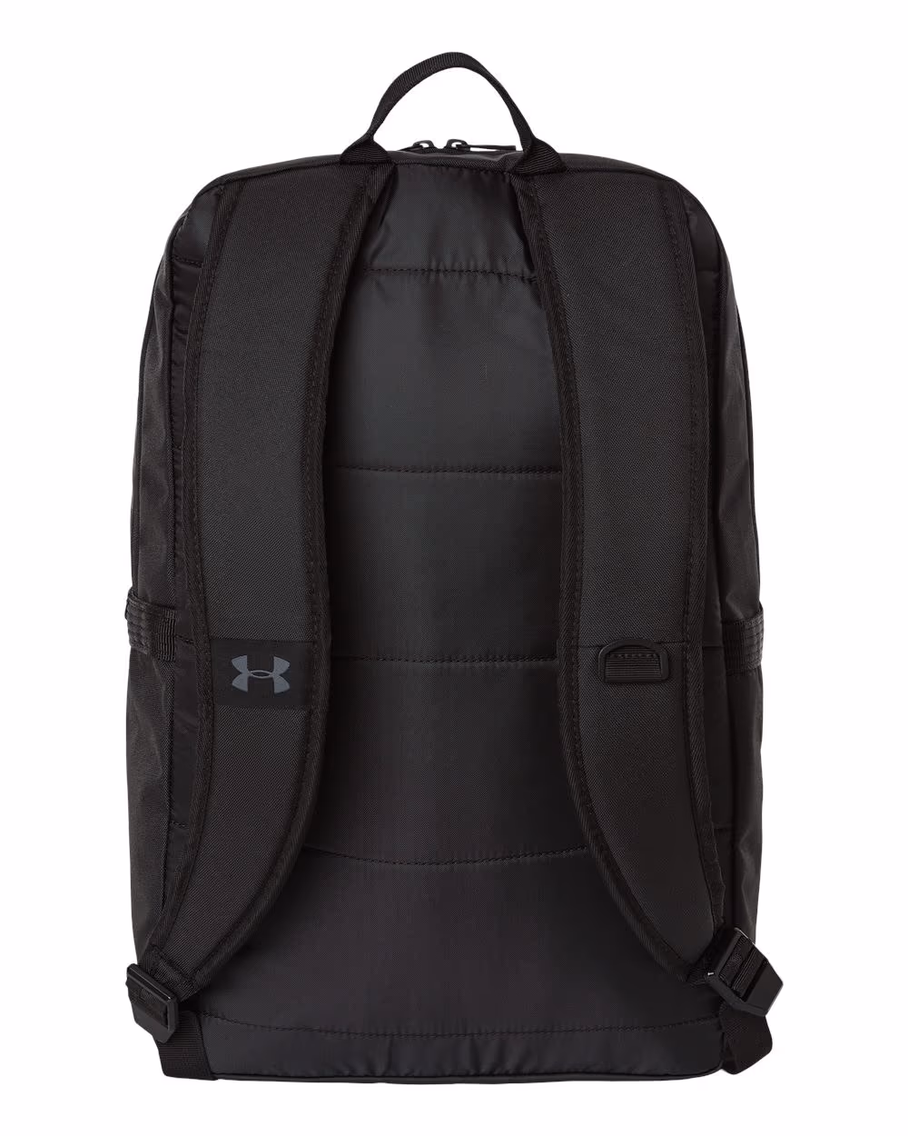 Custom Under Armour Triumph Campus Backpack - Black/ White back