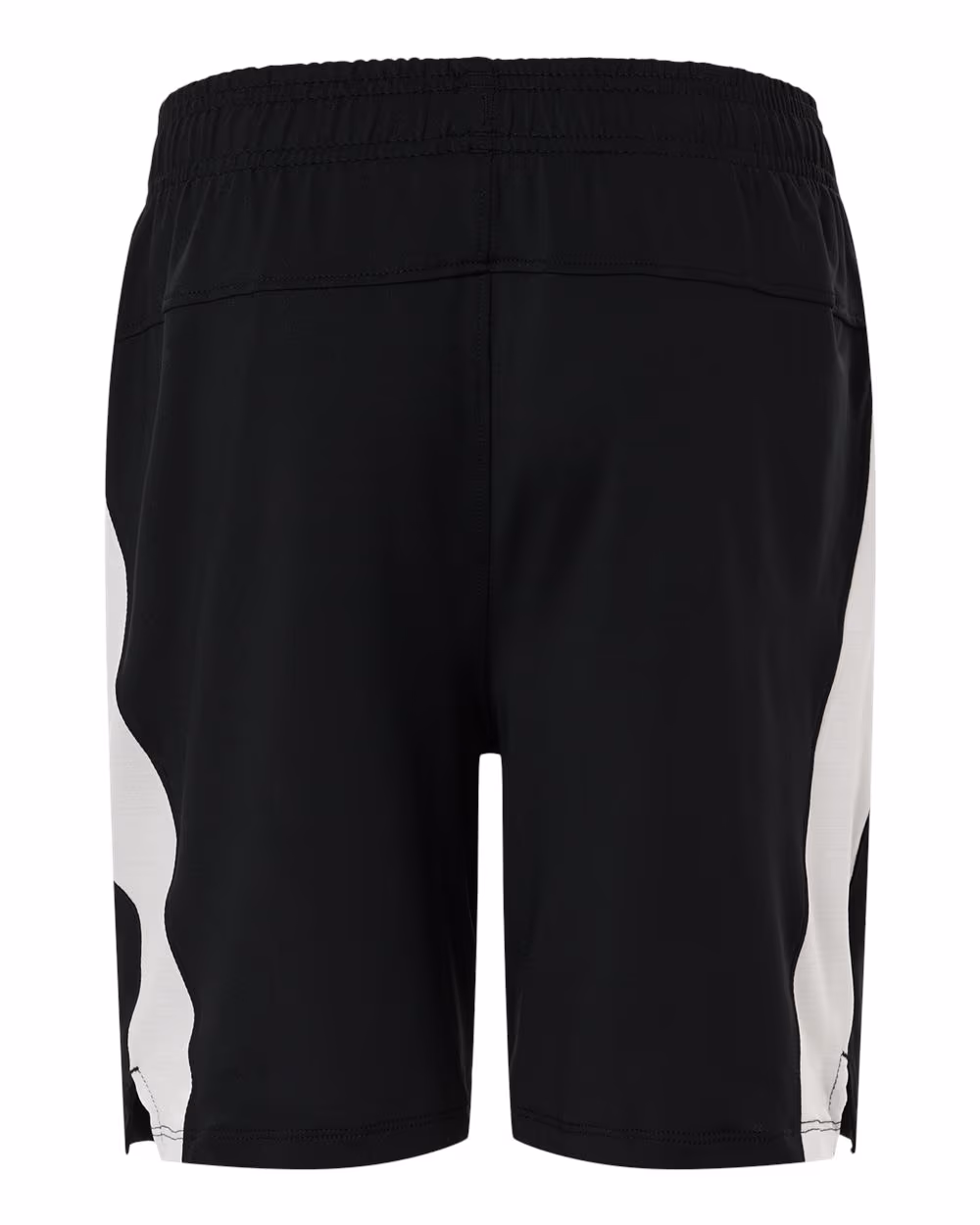 Custom Under Armour Youth Tech Vent Short - Black/ White back