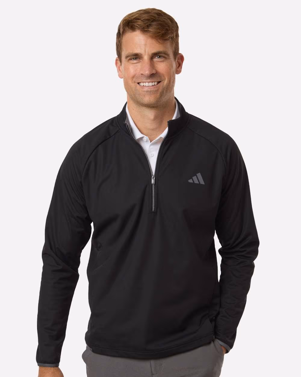 Adidas Men's Ultimate365 Wind Quarter-Zip Pullover