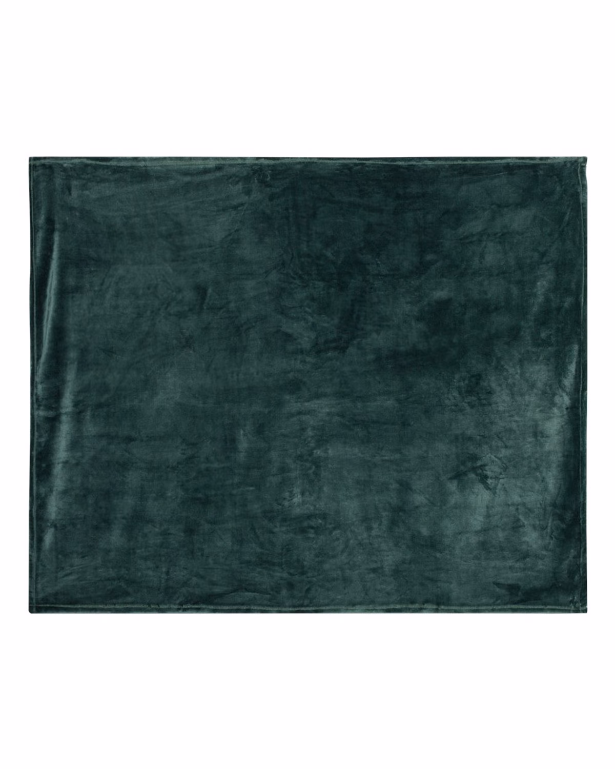 Alpine Fleece Mink Touch Luxury Blanket - Forest - side