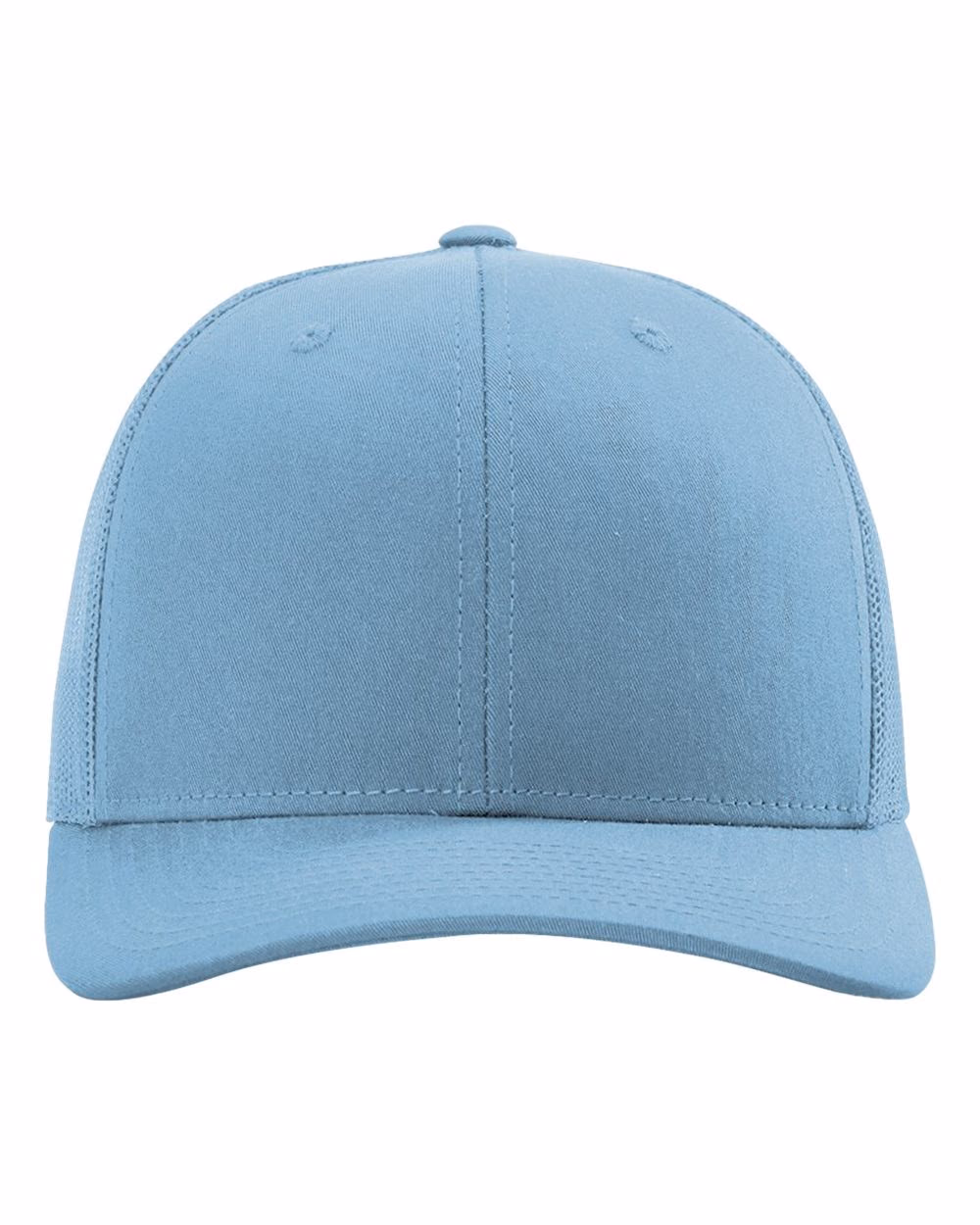 Richardson 112 Snapback Trucker Cap - Columbia Blue front
