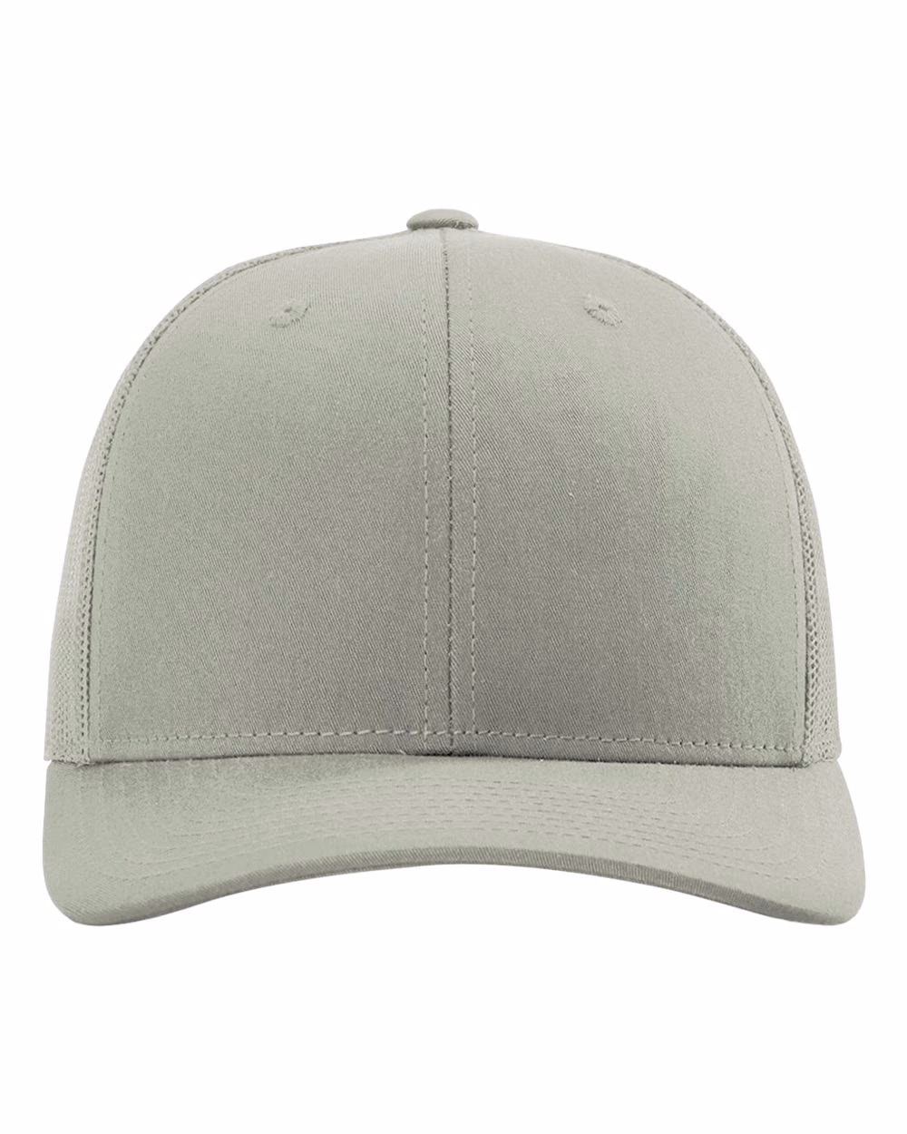 Richardson 112 Snapback Trucker Cap - Quarry/ Quarry front