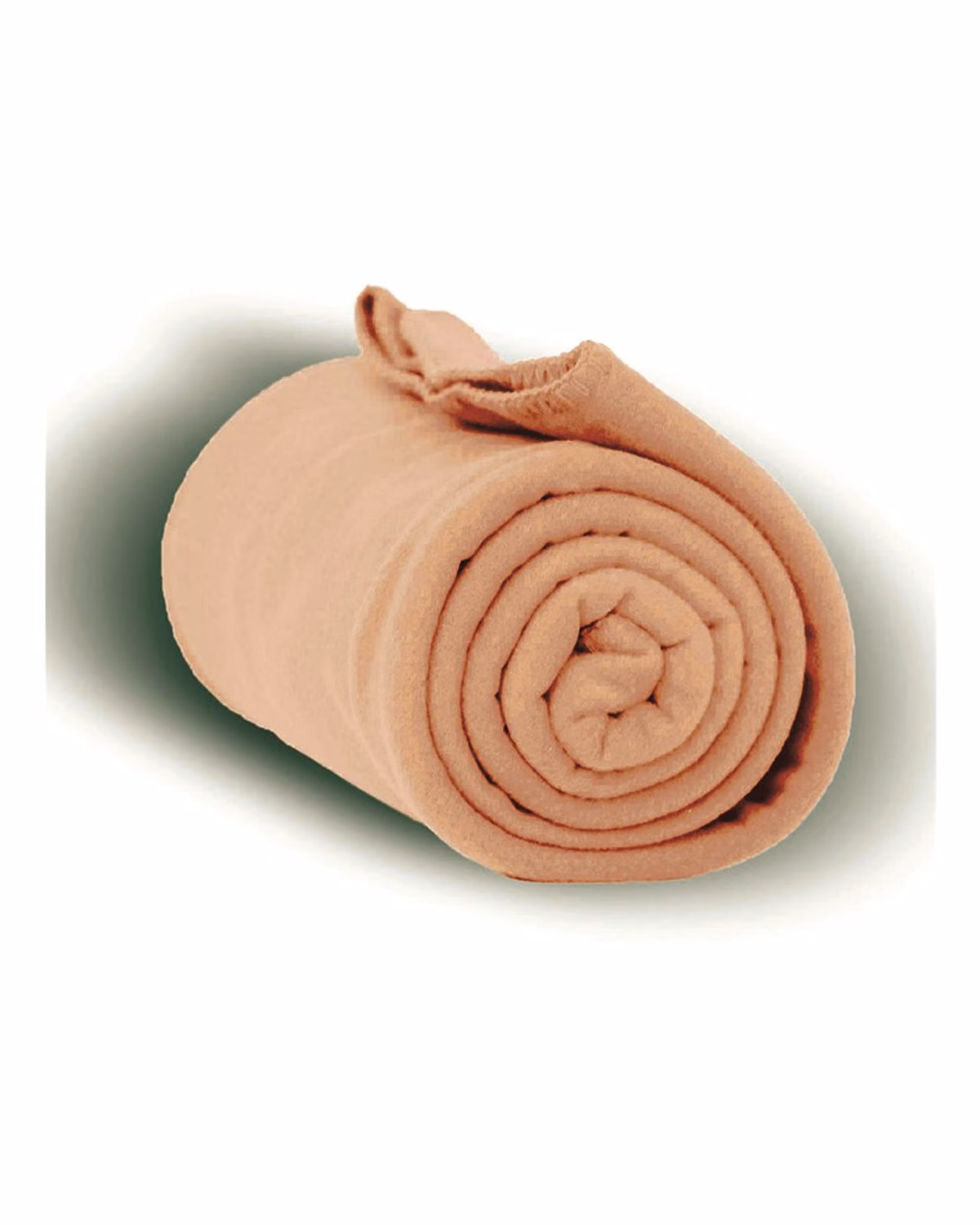 Alpine Fleece Throw Blanket - Camel - front
