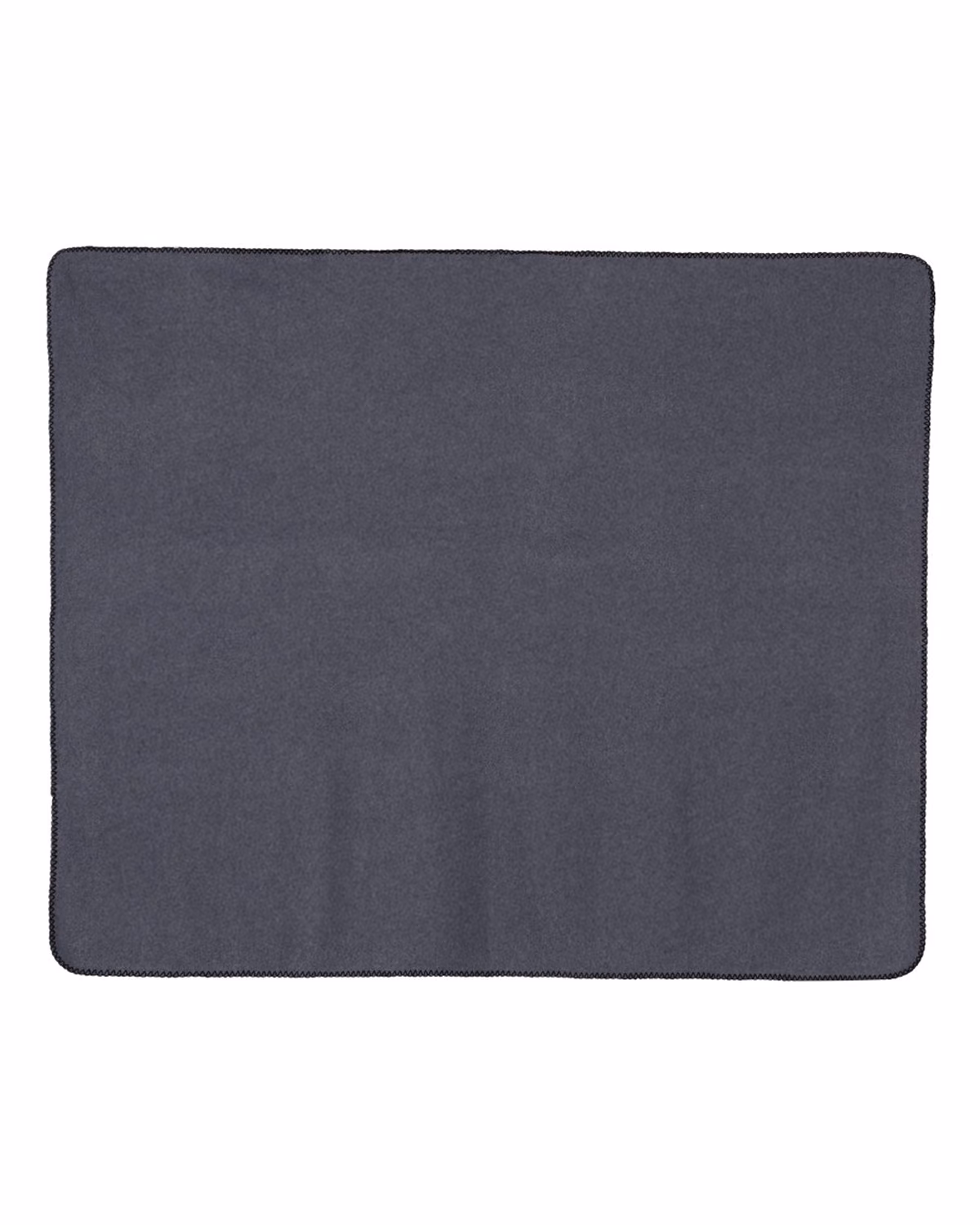 Alpine Fleece Throw Blanket - Charcoal - front