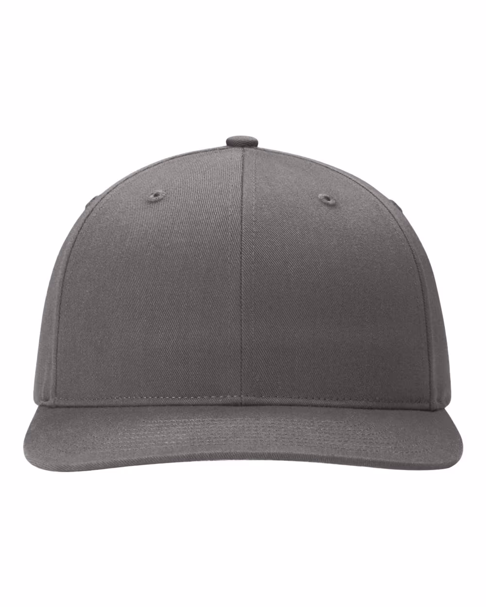 Richardson Twill Back Trucker Cap - Charcoal front