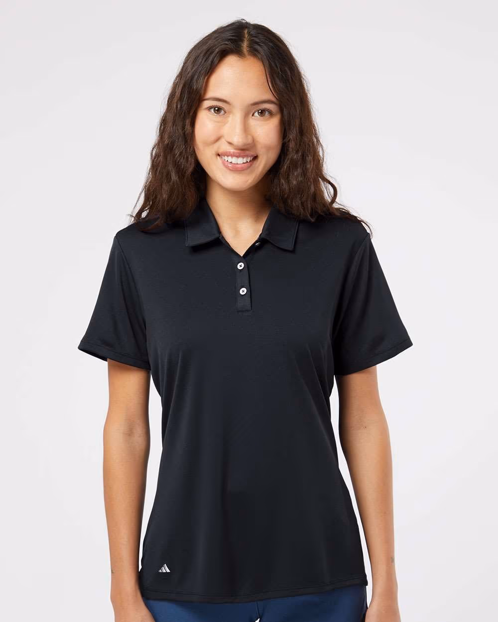Adidas Women's Performance Polo - Black front