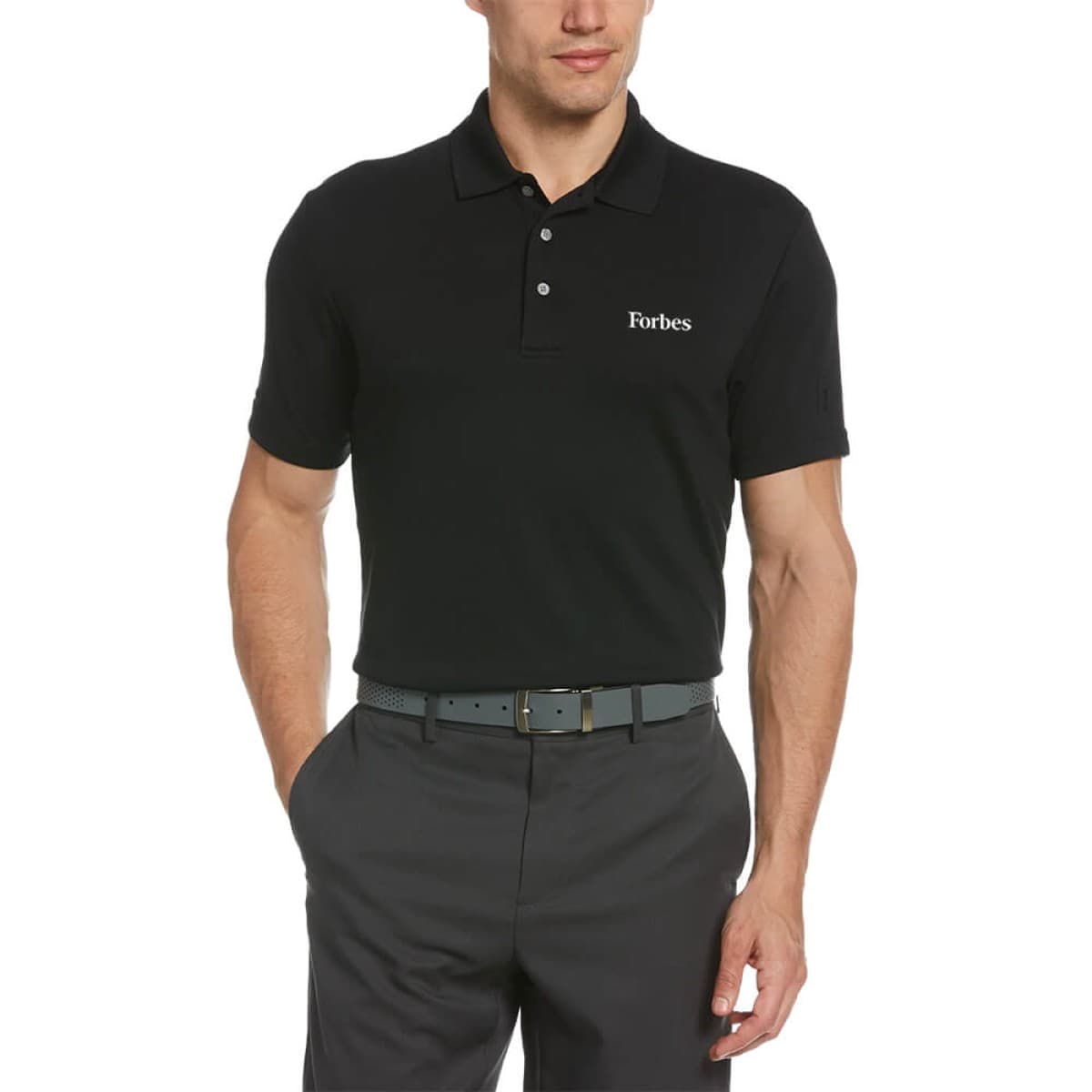 PGA Tour Airflux Men's Polo with Custom Logo