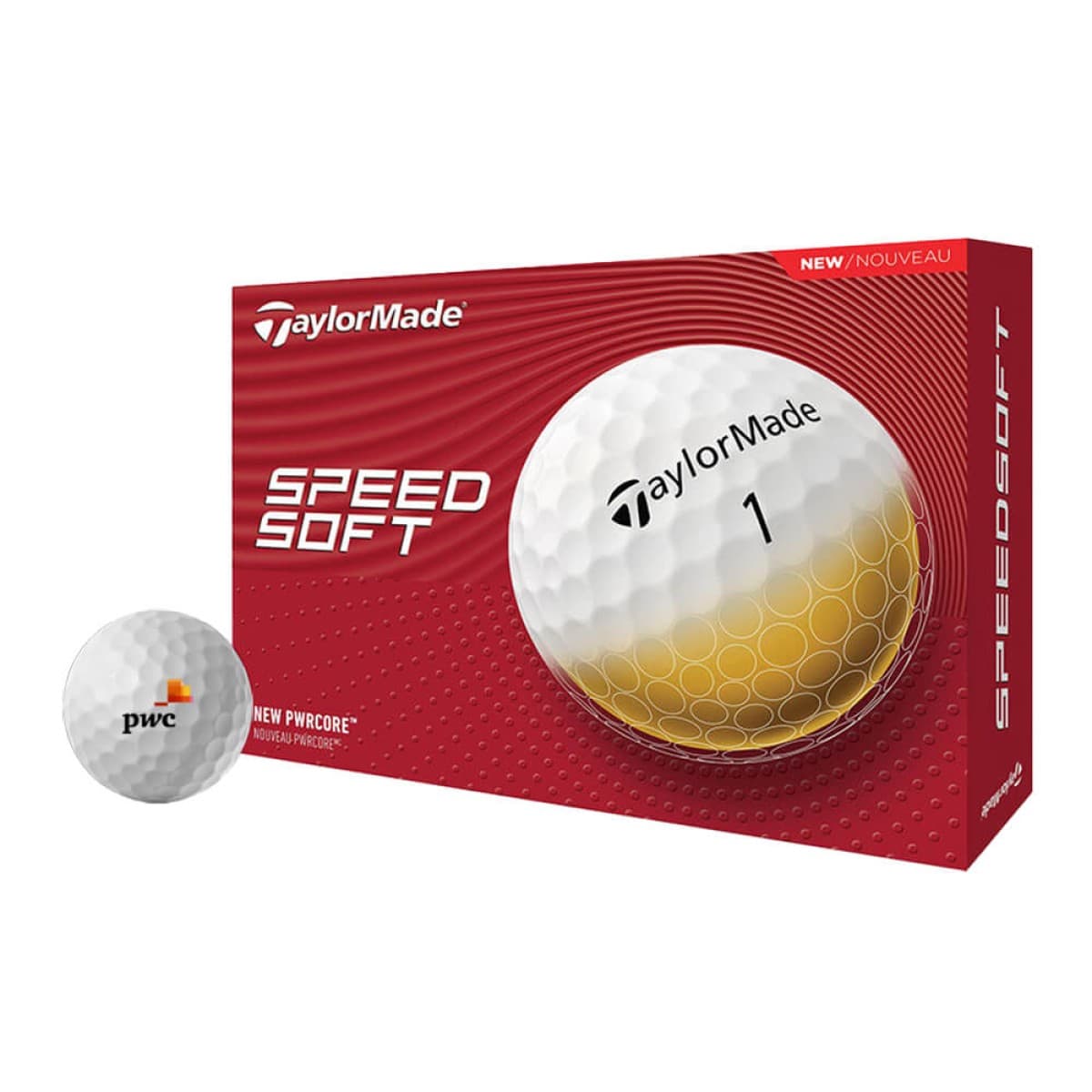 TaylorMade SpeedSoft Golf Balls with Custom Logo