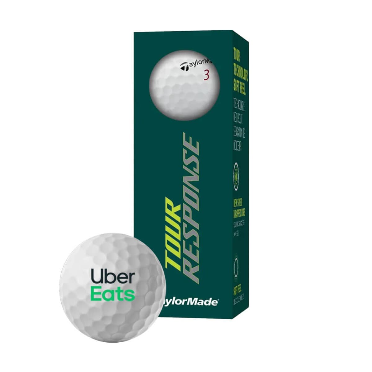 TaylorMade Tour Response Golf Ball Sleeve (3 Pack) with Custom Logo