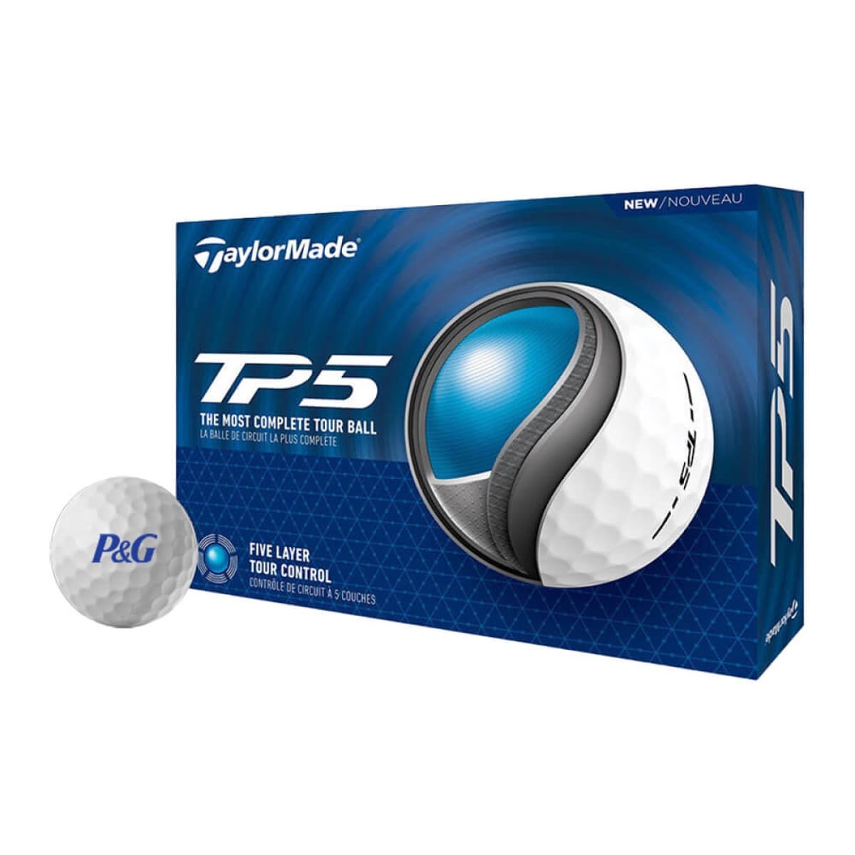 TaylorMade TP5 Golf Balls with Custom Logo