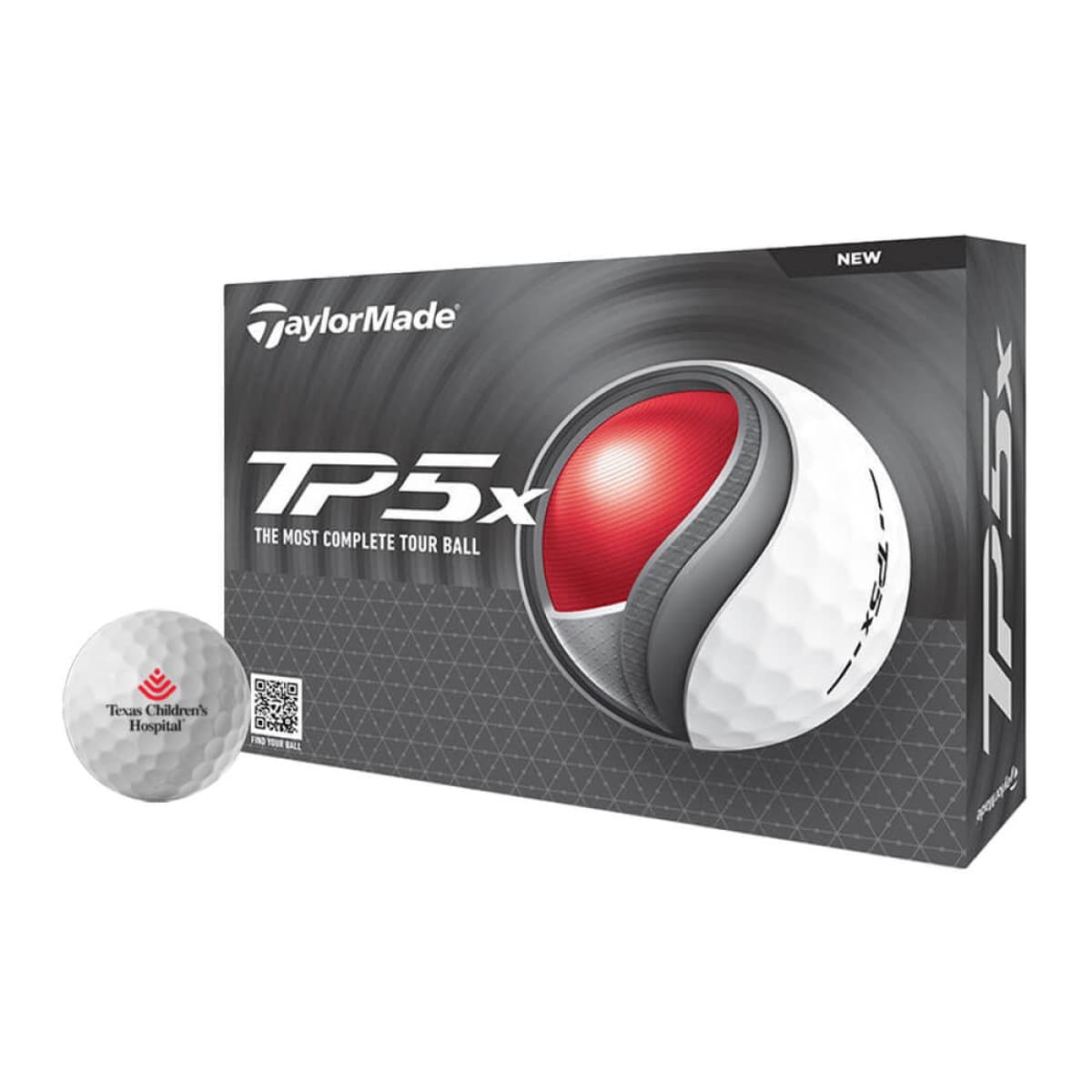 TaylorMade TP5x Golf Balls with Custom Logo