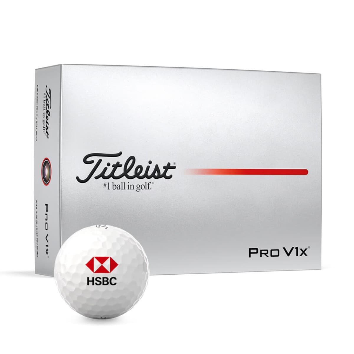 Titleist Pro V1X with Custom Logo