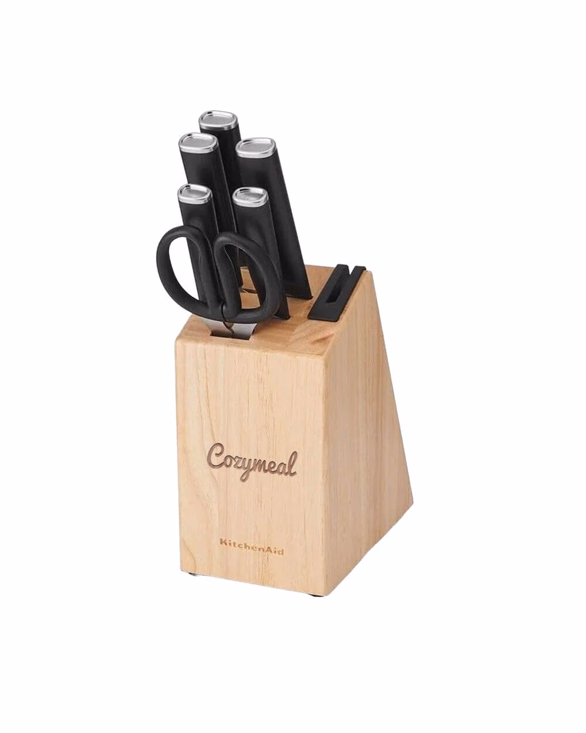 Custom KitchenAid Classic 7-Piece Self-Sharpening Knife Block Set